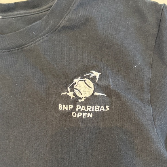 Lululemon Athletica BNP Paribas Open Black Short Sleeve Tee - Picture 2 of 4